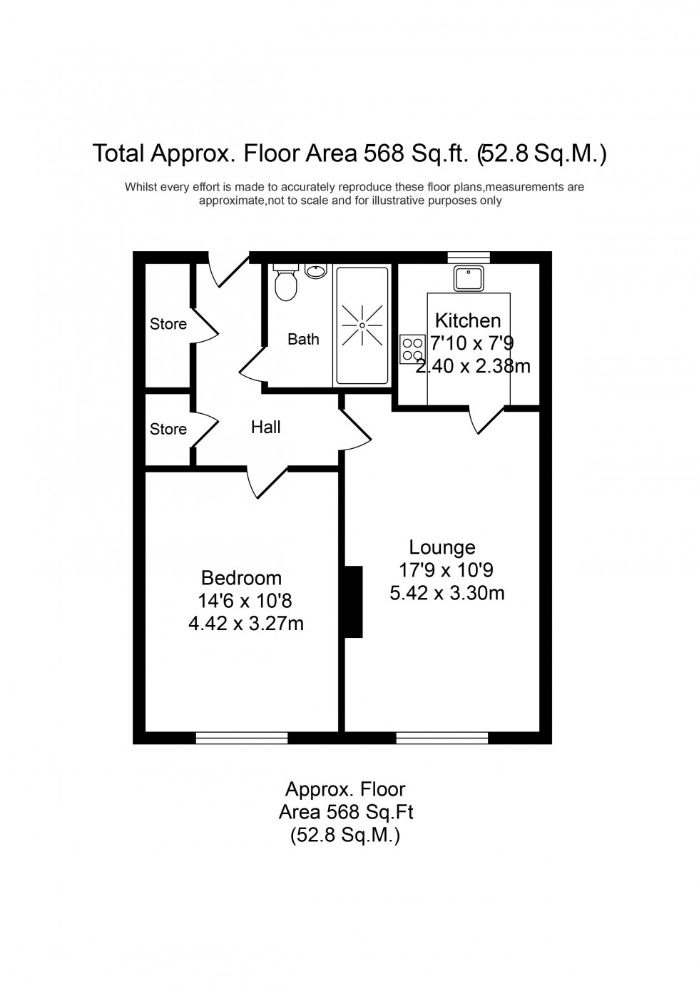 Floorplan for Green Lane, Ormskirk