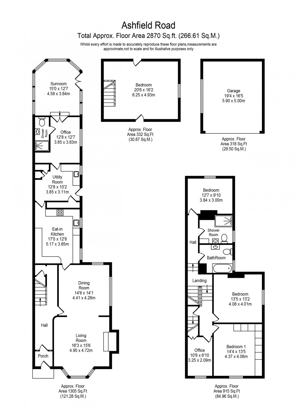 Floorplan for Ashfield Road, Chorley