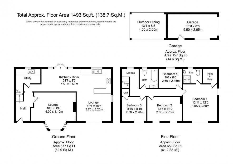 Floorplan for Anderton Road, Chorley