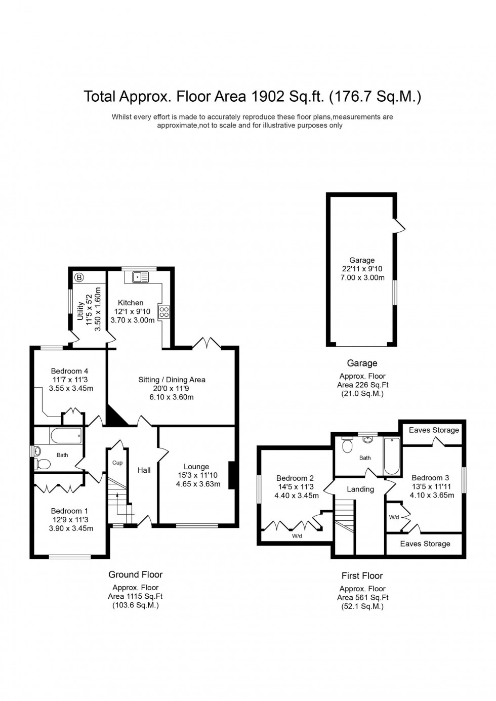 Floorplan for Carr Lane, Tarleton