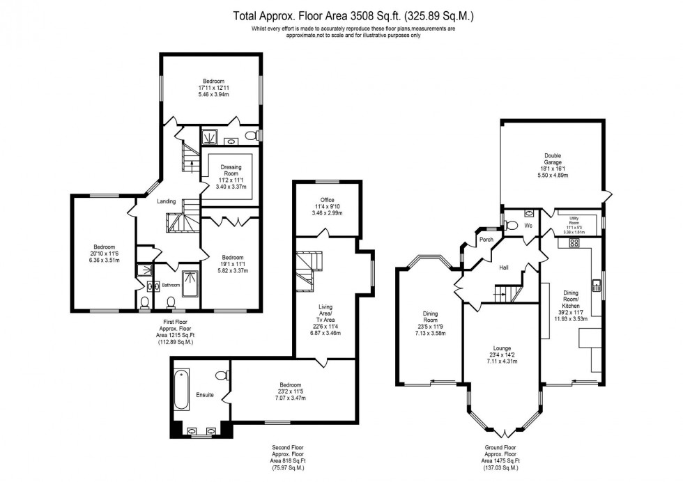 Floorplan for The Pottery, Melling