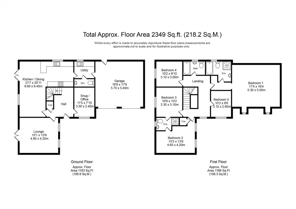 Floorplan for Worlington Close, Buckshaw Village