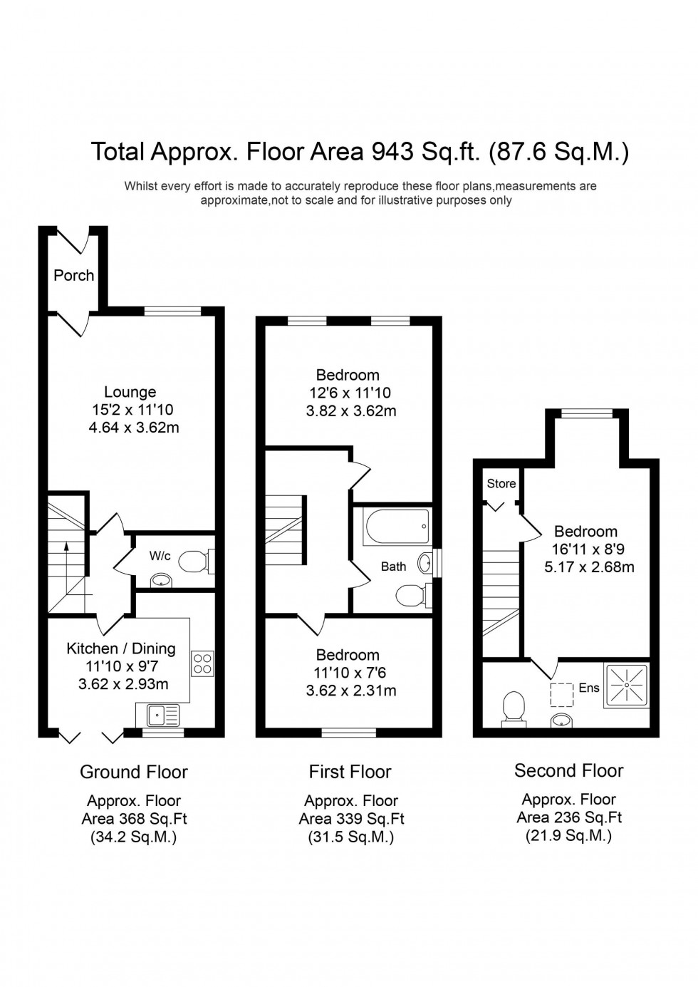 Floorplan for Beacon Green, Skelmersdale