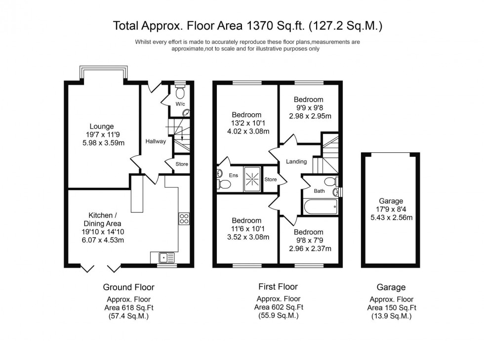 Floorplan for Flint Lane, Melling