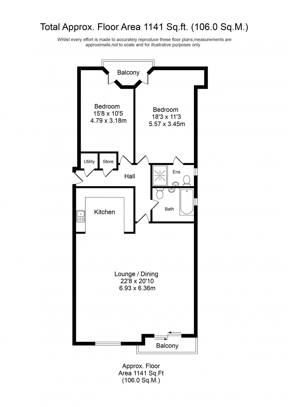 Floorplan for Lord Street, Southport