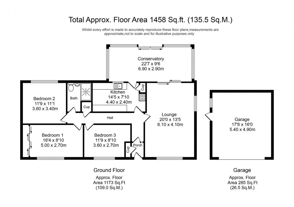 Floorplan for Orchard View, Aughton