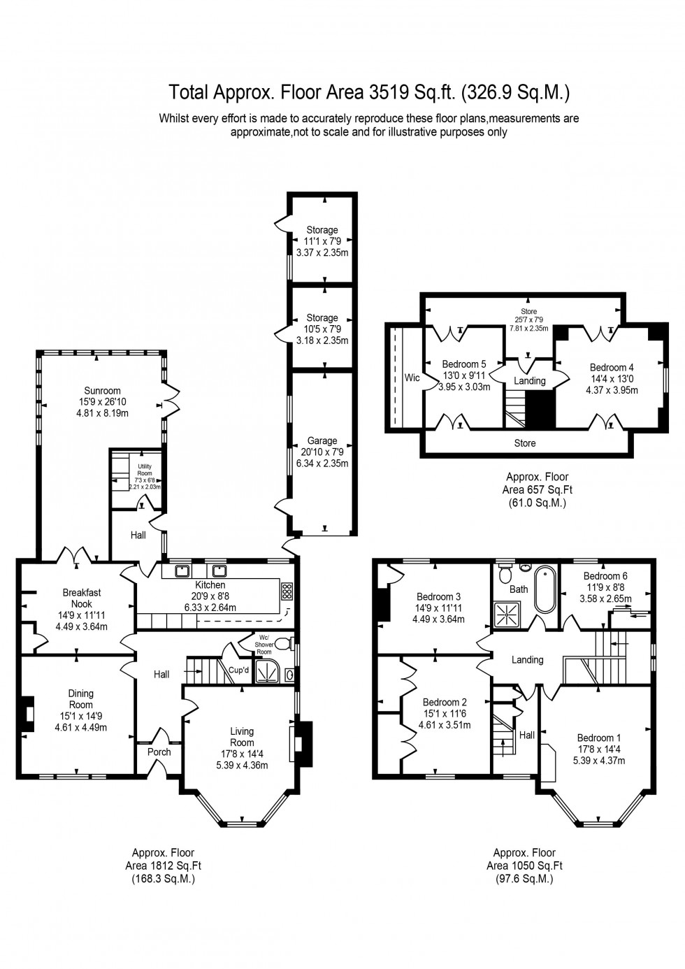 Floorplan for St. Helens Road, Ormskirk