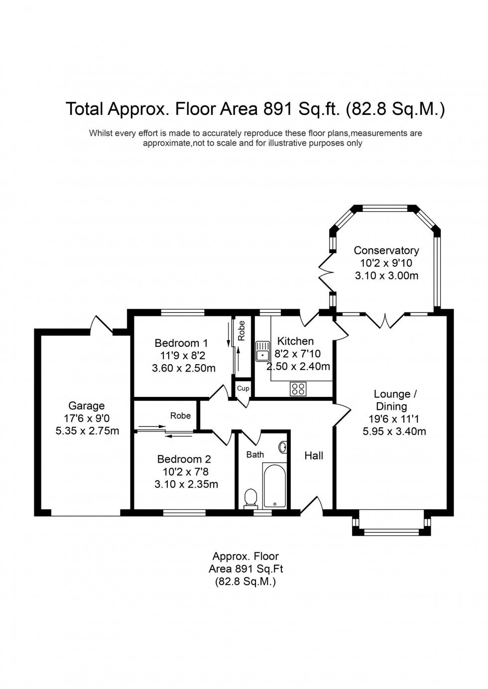 Floorplan for Blackthorn Croft, Clayton-le-Woods