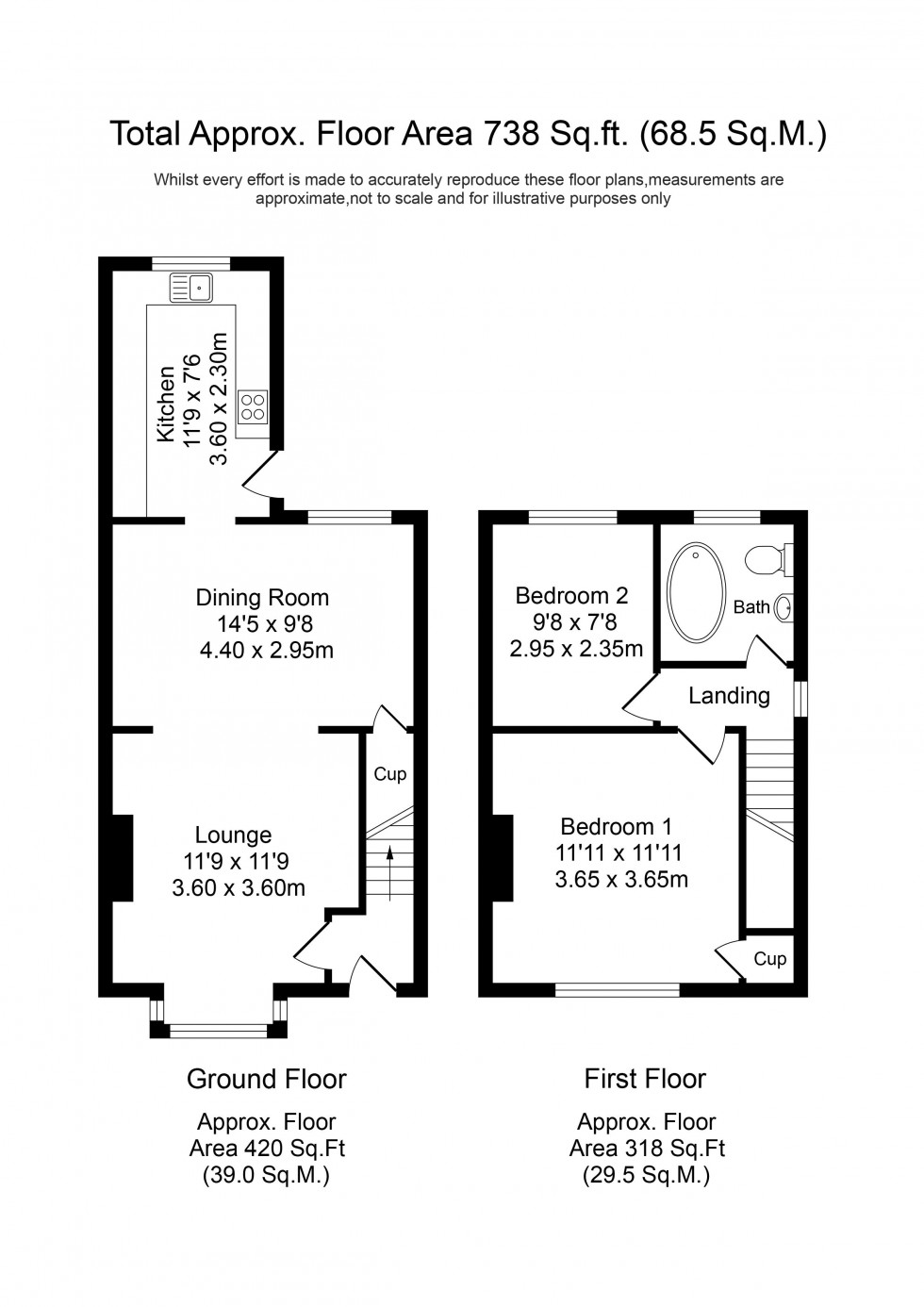 Floorplan for Ashwall Street, Skelmersdale