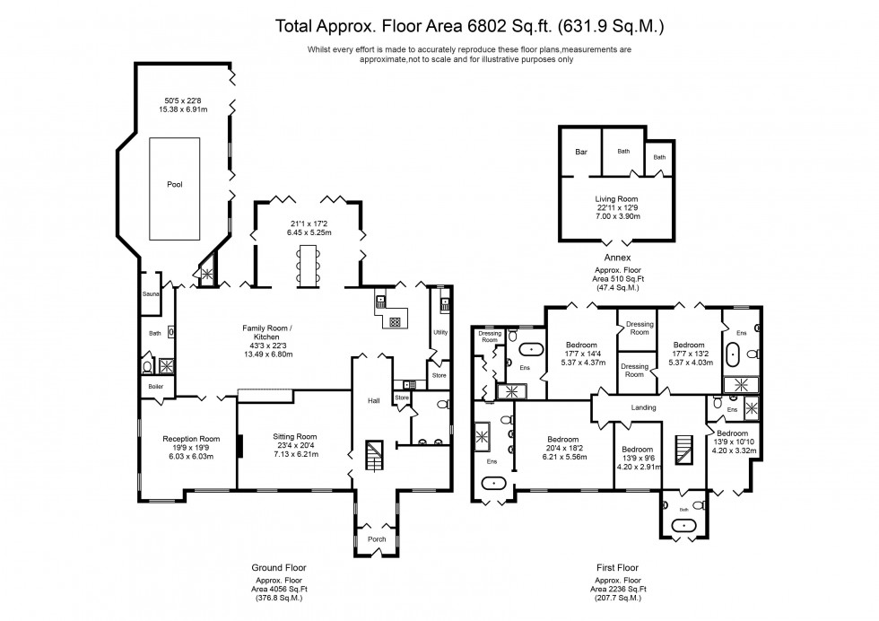 Floorplan for Butchers Lane, Aughton