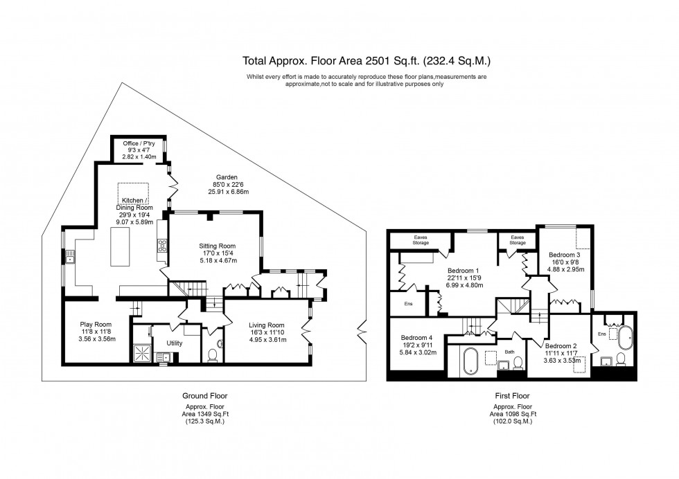 Floorplan for Granville Park West, Aughton