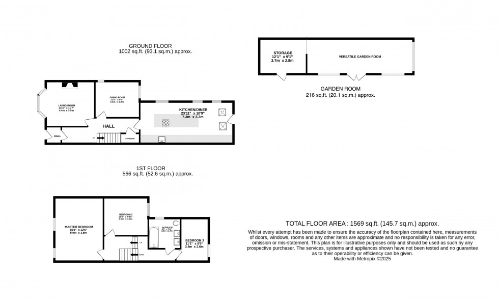 Floorplan for Knowsley Road, Ormskirk