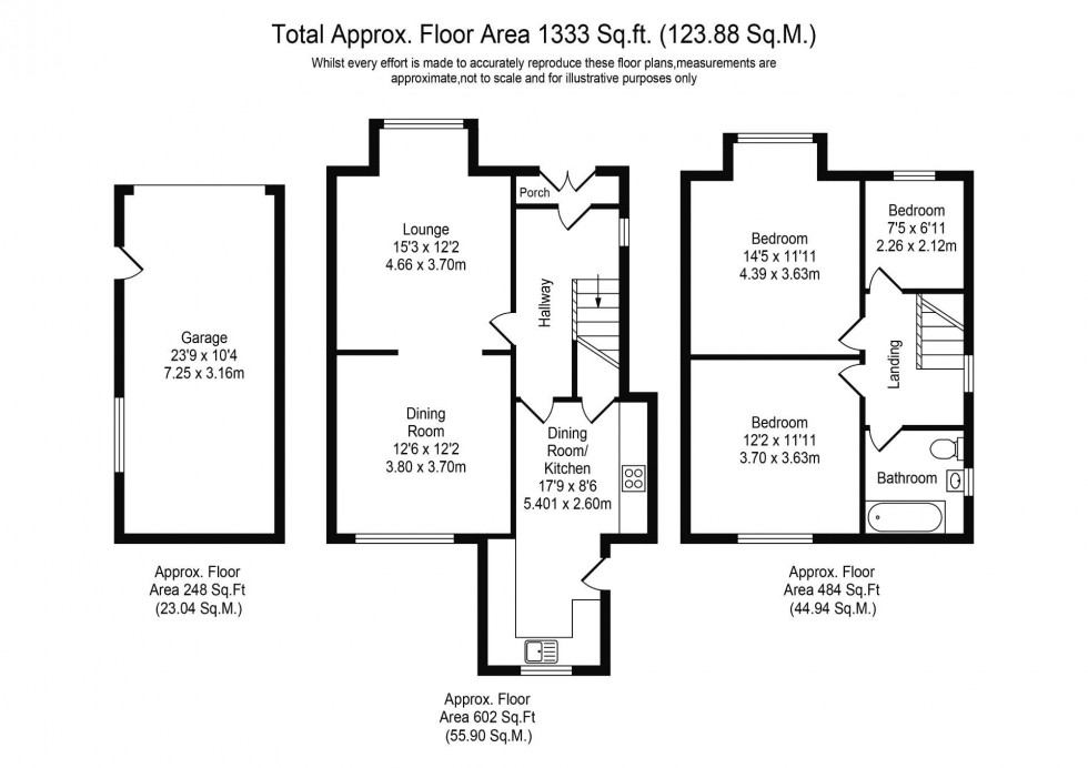 Floorplan for Liverpool Road South, Burscough